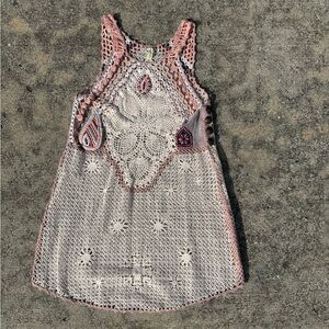 Free People Multicolor Crochet Top